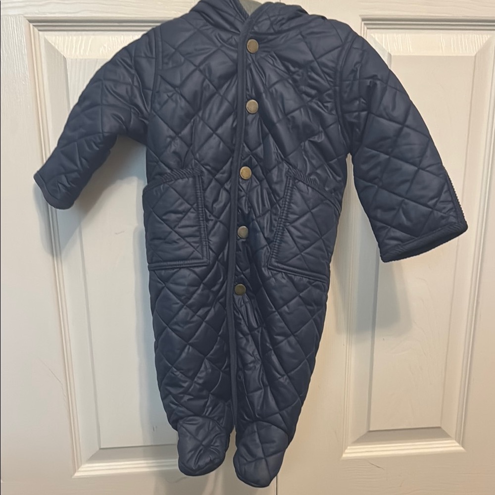 Ralph Lauren Quilted Snowsuit Kids One Piece